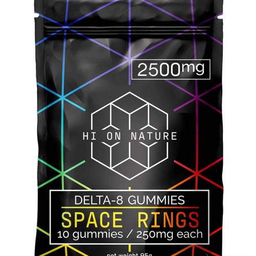 Hi On Nature (HON) - Space Rings - Gummies & Edibles (2500mg) - MK Distro