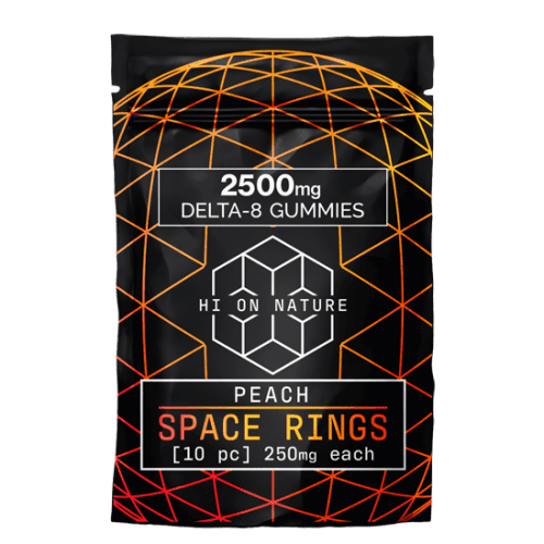 Hi On Nature (HON) - Space Rings - Gummies & Edibles (2500mg) - MK Distro