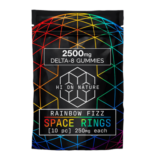 Hi On Nature (HON) - Space Rings - Gummies & Edibles (2500mg) - MK Distro