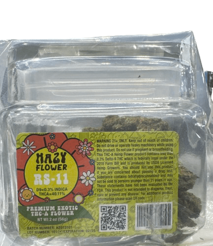 Hazy - Premium Exotic flower (THCA) - Hemp Flower (2oZ) - MK Distro