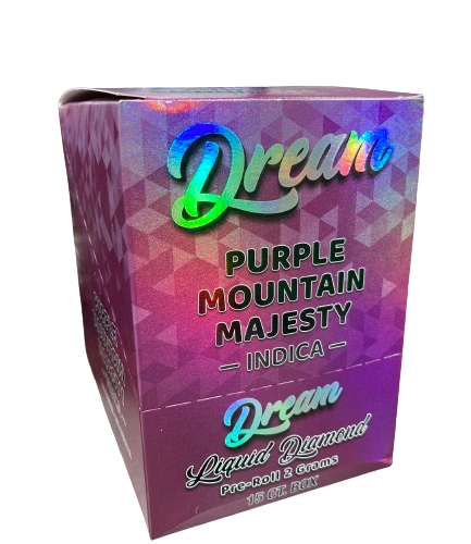 Dream - liquid Diamond (THC-A+D8) - Hemp Pre Rolls (2g x 15) - MK Distro