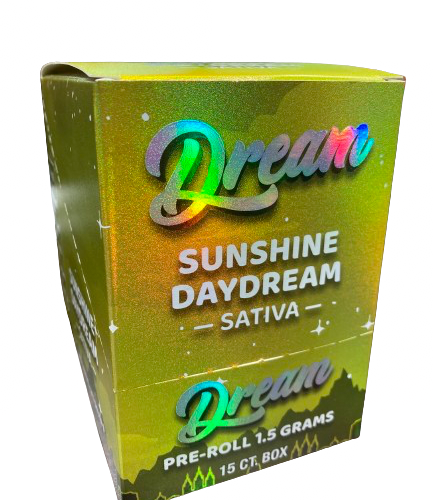 Dream - (THC-A+D8) - Hemp Pre Rolls (1.5g x 15) - MK Distro