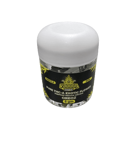 Voodoo - Exotic Premium Indoor Grown (THC-A) - Hemp Flower (5g) - MK Distro