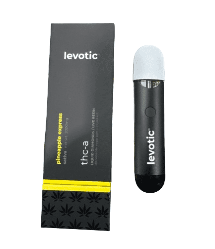 Levotic - THC A + Liquid Diamonds + Live Resin Hemp Disposables - (2g x 5) - MK Distro