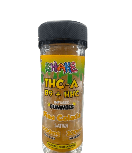 Shake - THC-A Edibles (D9+HHC) - Delta Gummies (6000mg) - MK Distro