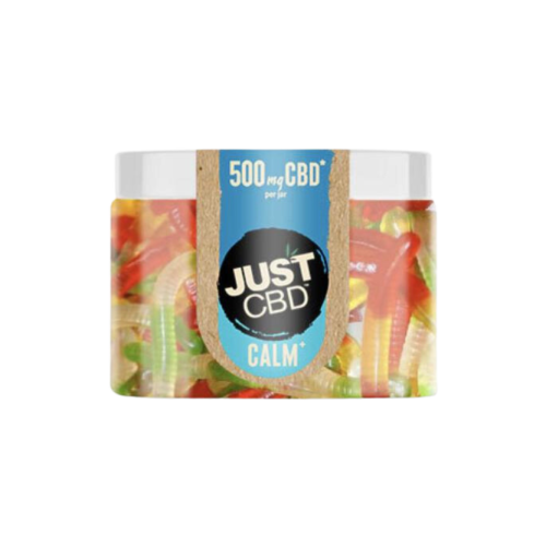 justcbd gummy worms 500mg sugar free