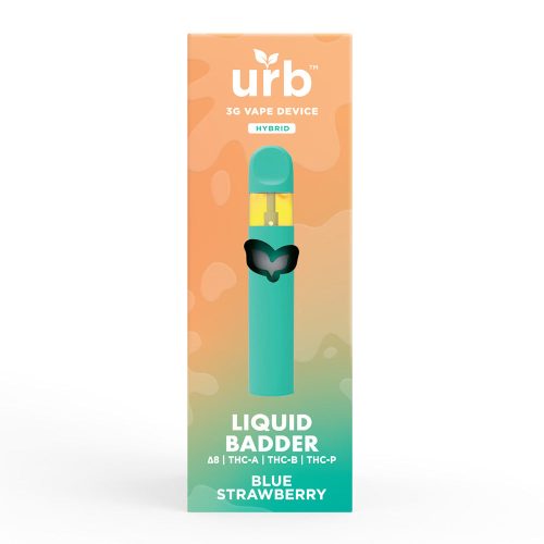 urb - Liquid Badder (D8 + THCA + THCB + THCP) - Hemp Disposables (3g x 6) - MK Distro