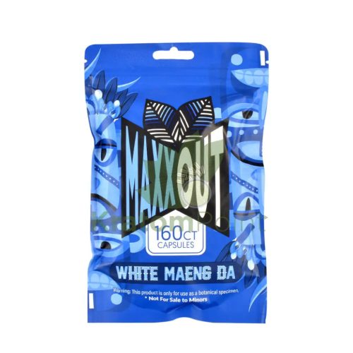 pain out maxx kratom capsules 160ct white maeng da 332