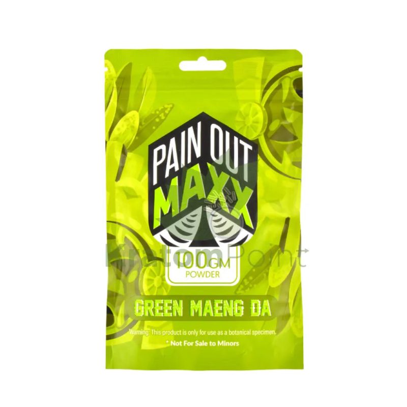 pain out maxx kratom powder 100g green maeng da 937