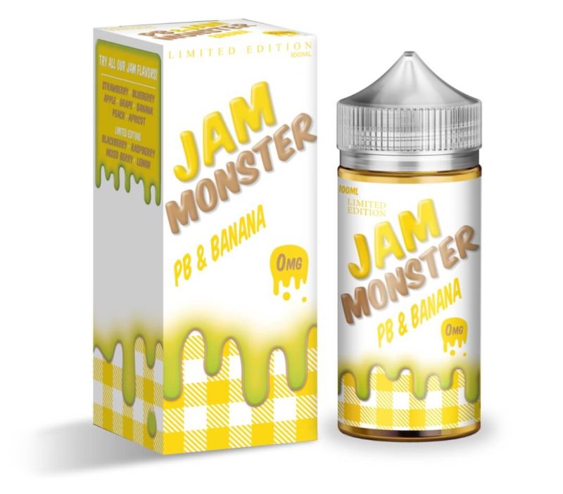 PB & Jam Monster - Premium E-Liquid (100mL) - MK Distro