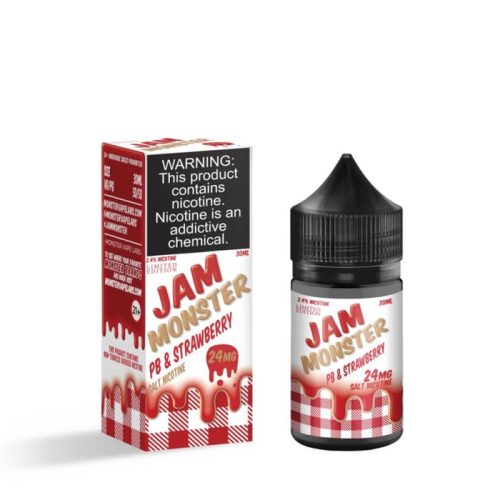 PB & Jam Monster - Salt Nic E-Liquid (30mL) - MK Distro