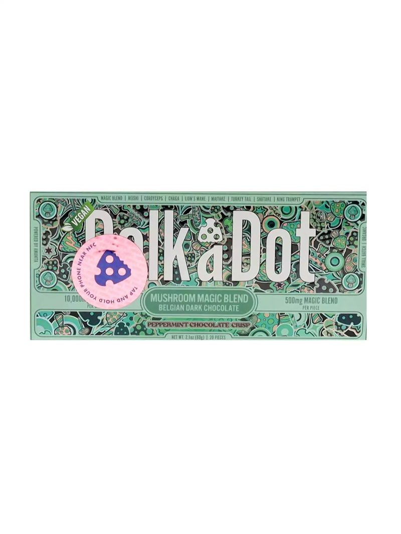 Polk A Dot - Mushroom Magic Blend Chocolate - Nootropic Edibles (10000mg x 10) - MK Distro