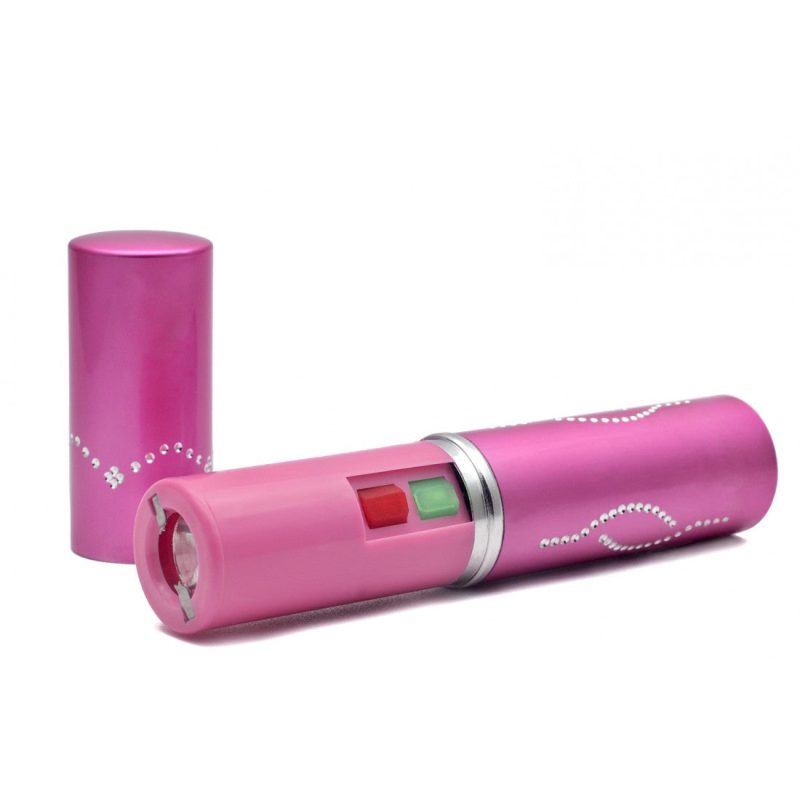 pink cheetah lipstick stun gun 1420