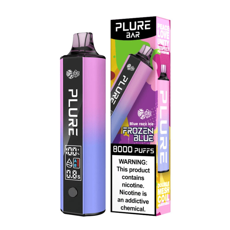 Plure Bar - Disposable Vape (5% - 8000 puffs) - MK Distro