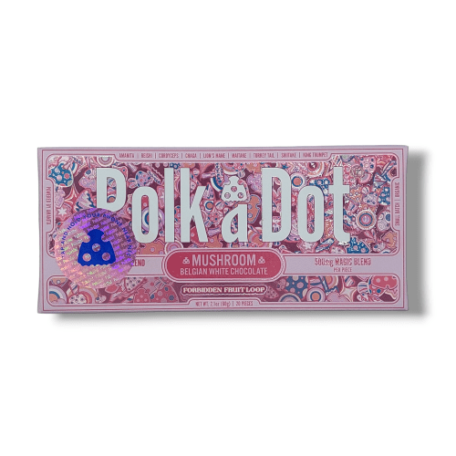 Polk A Dot - Mushroom Magic Blend Chocolate - Nootropic Edibles (10000mg x 10) - MK Distro