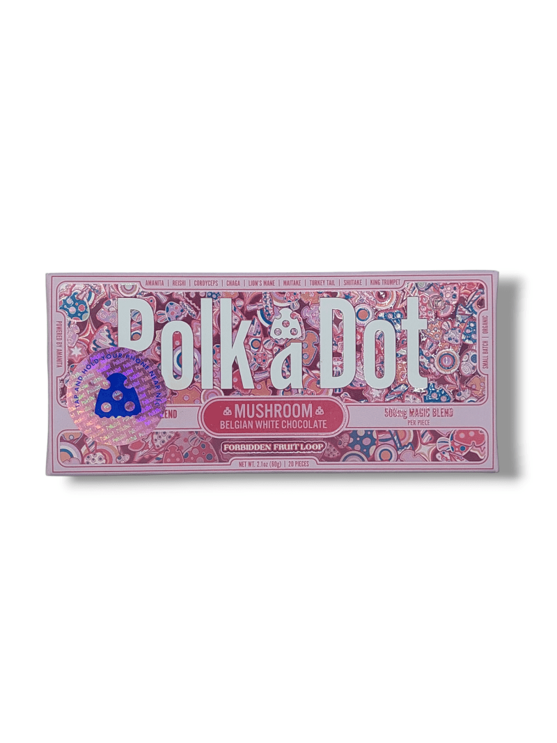 Polk A Dot - Mushroom Magic Blend Chocolate - Nootropic Edibles (10000mg x 10) - MK Distro