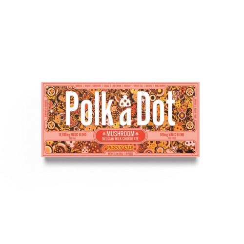 Polk A Dot - Mushroom Magic Blend Chocolate - Nootropic Edibles (10000mg x 10) - MK Distro