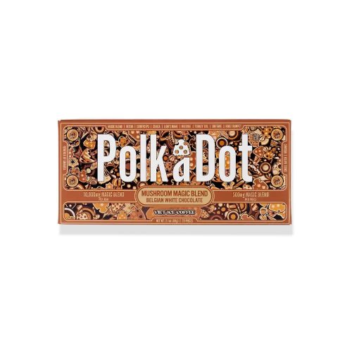 Polk A Dot - Mushroom Magic Blend Chocolate - Nootropic Edibles (10000mg x 10) - MK Distro