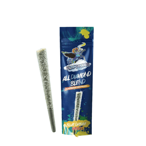 Flying Horse - THC-A Diamond Infused PreRolls - Hemp Pre-Rolls (2g x 10) - MK Distro