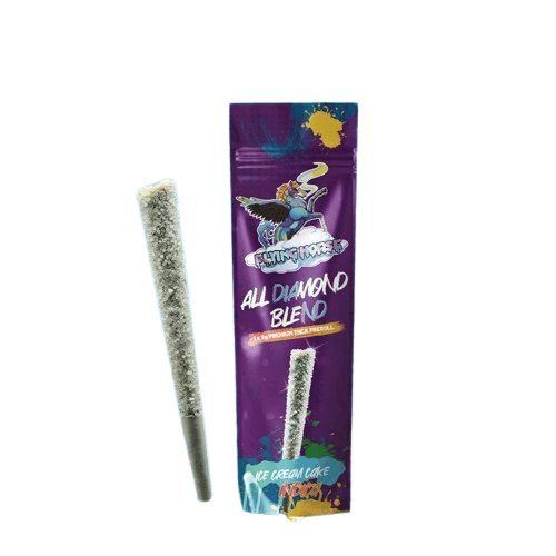 Flying Horse - THC-A Diamond Infused PreRolls - Hemp Pre-Rolls (2g x 10) - MK Distro