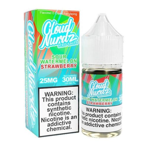 Cloud Nurdz Iced - Salt Nic E-Liquid (TFN, 30mL) - MK Distro