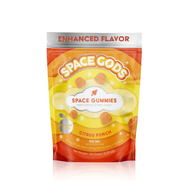 Space Gods Mega Dose (Delta 9 THC + CBD) - Space Gummies (900mg) - MK Distro