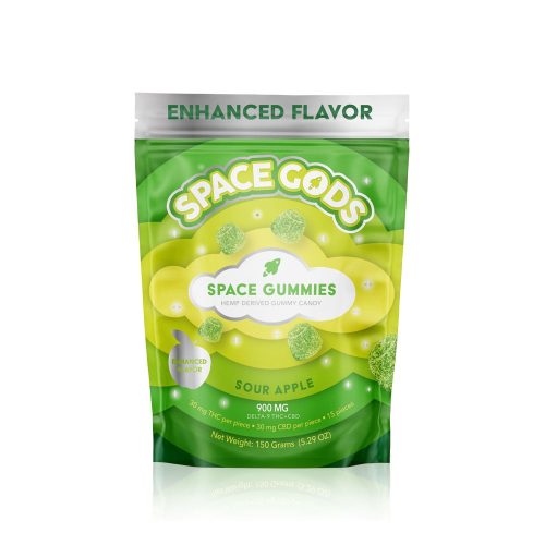 Space Gods Mega Dose (Delta 9 THC + CBD) - Space Gummies (900mg) - MK Distro