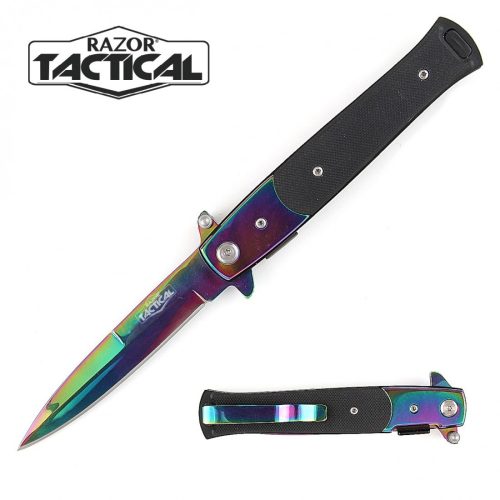 Stiletto Style Quick Assist knife (120/12/13*9*17/40)-RT-7033 - MK Distro