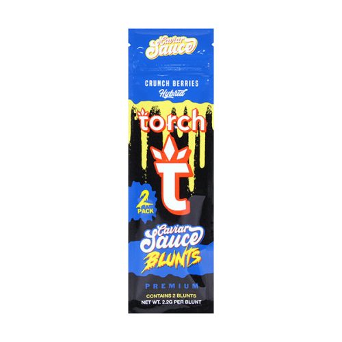 Torch - Caviar Sauce Blunts (THC-A) - Hemp Pre-Rolls (2.2g per pack) - MK Distro