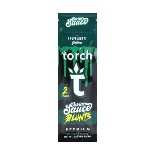 Torch - Caviar Sauce Blunts (THC-A) - Hemp Pre-Rolls (2.2g per pack) - MK Distro