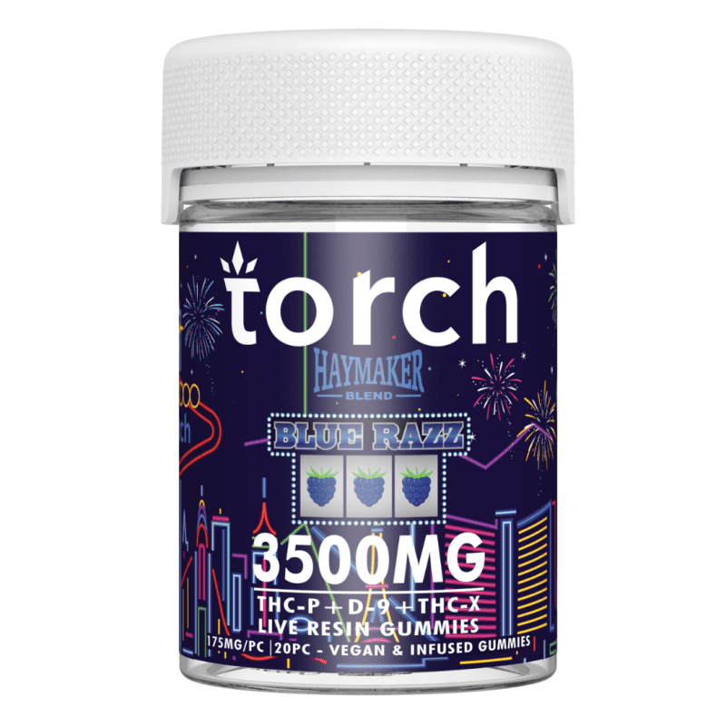 Torch Haymaker Blend Live Resin (THC-P + D9 + THC-X) - Gummies & Edibles (3500mg) - MK Distro