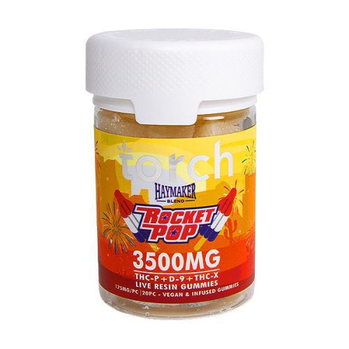 Torch Haymaker Blend Live Resin (THC-P + D9 + THC-X) - Gummies & Edibles (3500mg) - MK Distro