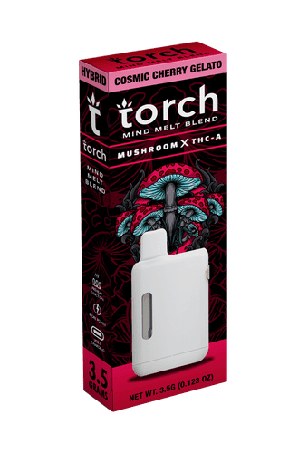 Torch - Mind Melt Blend (Mushroom x THC-A) - Hemp Disposables (3.5g x 5) - MK Distro