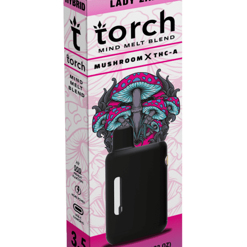 Torch - Mind Melt Blend (Mushroom x THC-A) - Hemp Disposables (3.5g x 5) - MK Distro