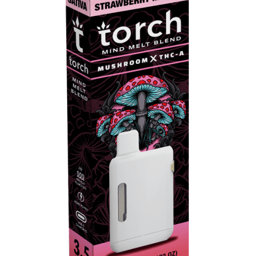 Torch - Mind Melt Blend (Mushroom x THC-A) - Hemp Disposables (3.5g x 5) - MK Distro