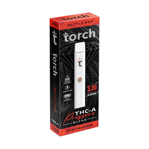 Torch - Pressure Blend (THC-A) - Hemp Disposables (3.5g x 5) - MK Distro