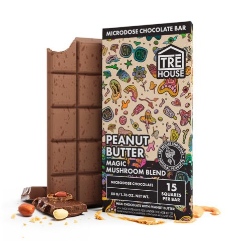 Tre house - Mushroom Chocolate Bars - Nootropic Edibles (Box of 10) - MK Distro