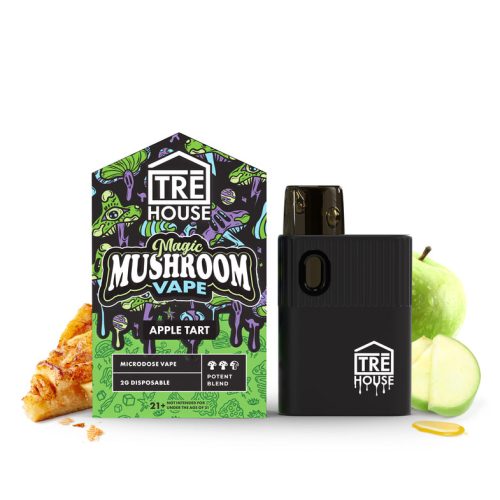 Tre House - Potent Blend (Magic Mushroom Microdose) - Hemp Disposables (2g x 6) - MK Distro