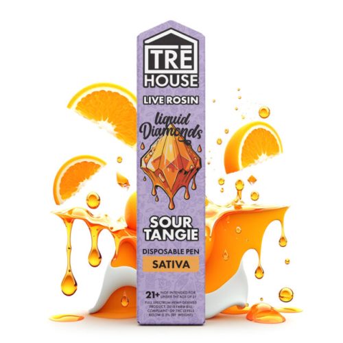 Tre House - Live Rosin Liquid Diamonds (D8+D9+D10+HHC+THCP) - Hemp Disposable (2g x 10) - MK Distro