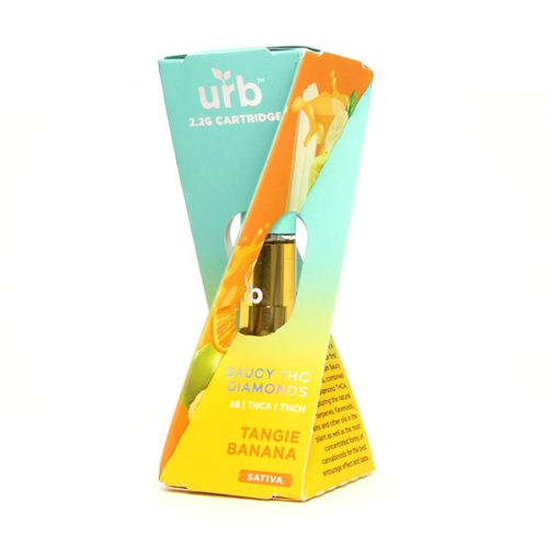 urb - Saucy THC Diamonds (D8 + THCA + THCH) - Hemp Cartridges (2.2g x 6) - MK Distro