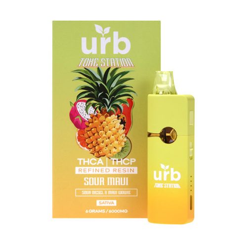 urb - Toke Station Refined Resin (THCA + THCP) - Hemp Disposables (6g x 5) - MK Distro