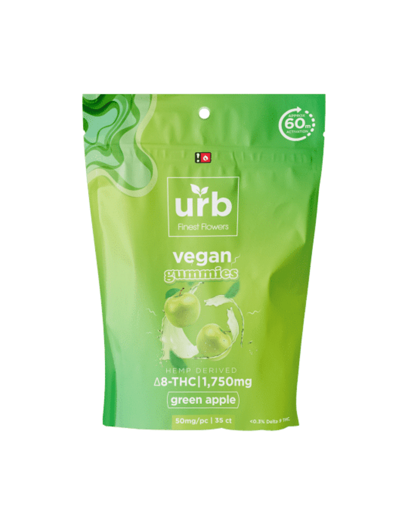 urb - Vegan Gummies (D10 + D8 + THC) - Gummies & Edibles (1750mg) - MK Distro