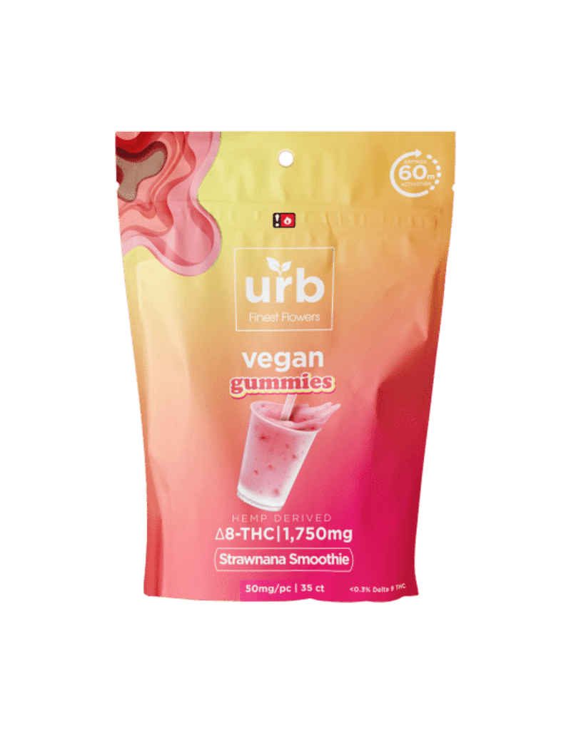 urb - Vegan Gummies (D10 + D8 + THC) - Gummies & Edibles (1750mg) - MK Distro