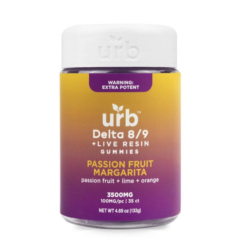 urb - Extra Potent (Delta 8/9 + Live Resin) - Gummies & Edibles (3500mg) - MK Distro