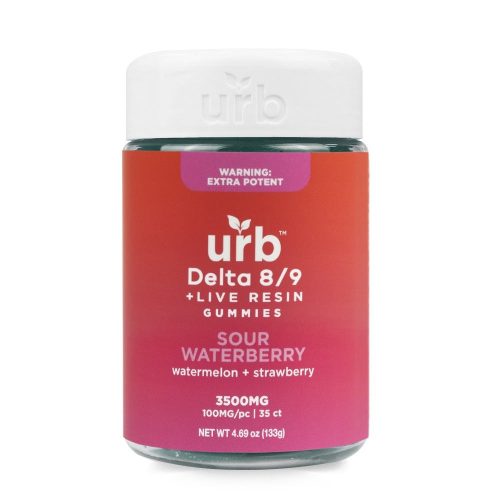 urb - Extra Potent (Delta 8/9 + Live Resin) - Gummies & Edibles (3500mg) - MK Distro