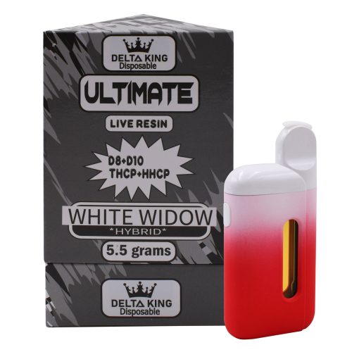 Delta King - Ultimate Live Resin (D8 + D10 + THCP + HHCP) - Hemp Disposables (5.5g x 6) - MK Distro