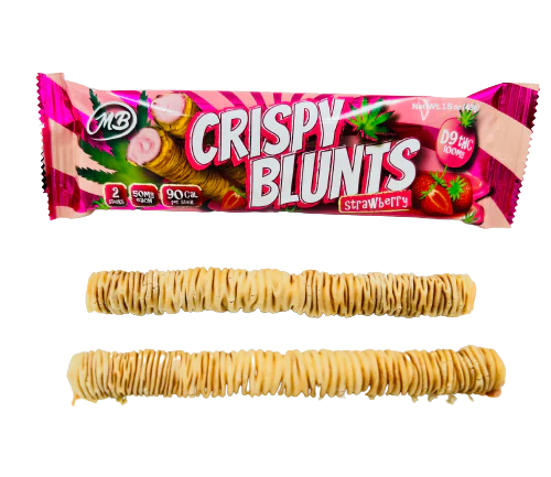 Crispy Blunts - Hemp Edibles (10 x 100mg) - MK Distro